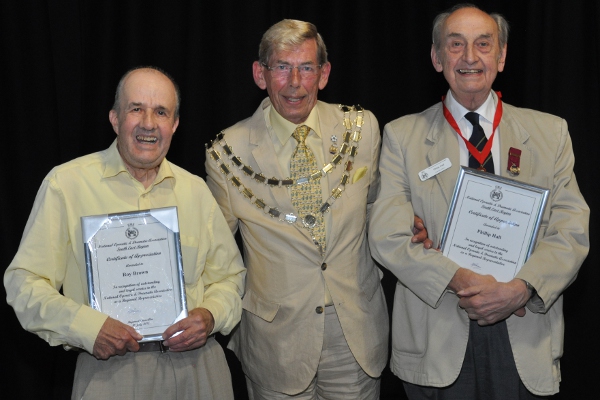 Roy Brown and Phillip Hall retire as regional representatives